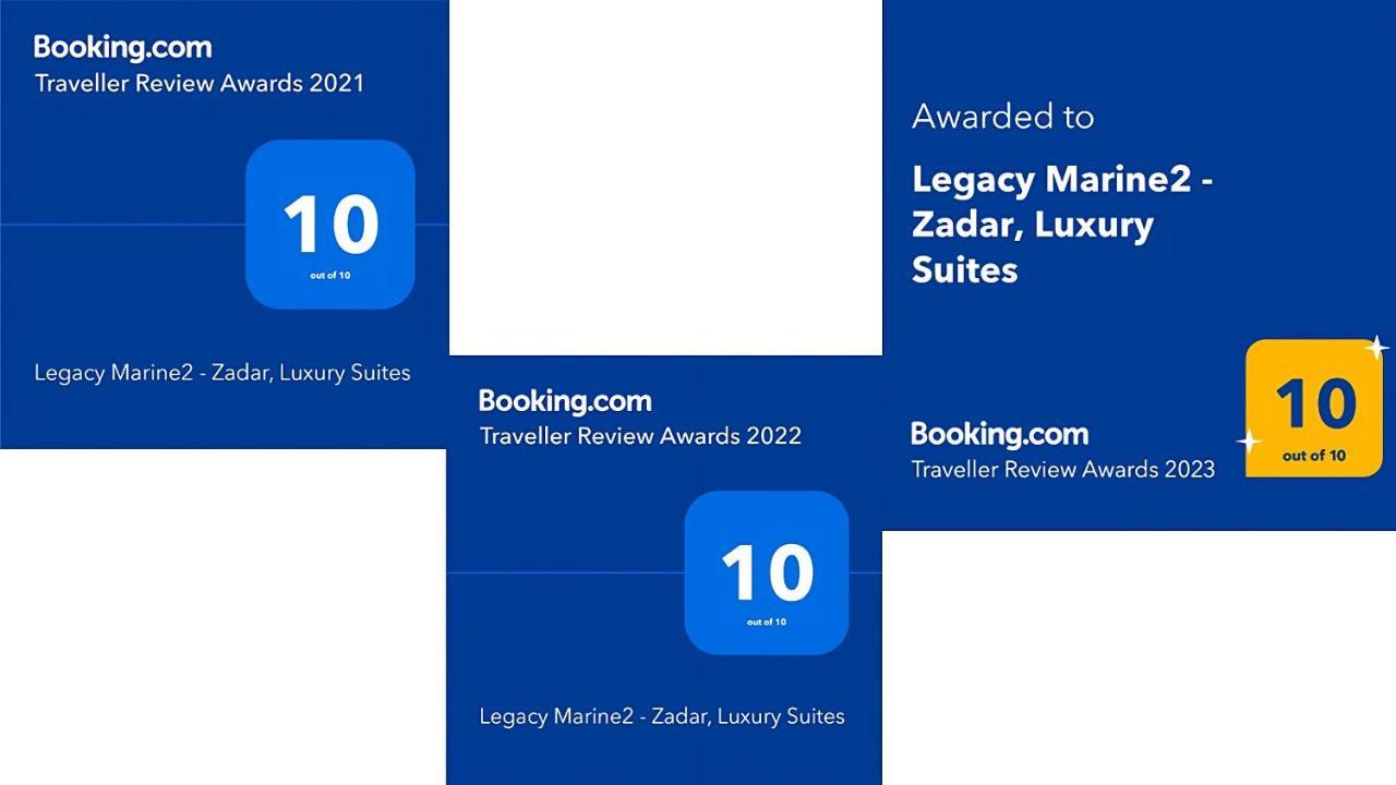 Legacy Marine2 - Zadar, Luxury Suites Ngoại thất bức ảnh